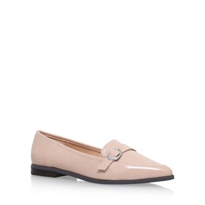 Natural 'Neeve' Flat Slip On Loafers
